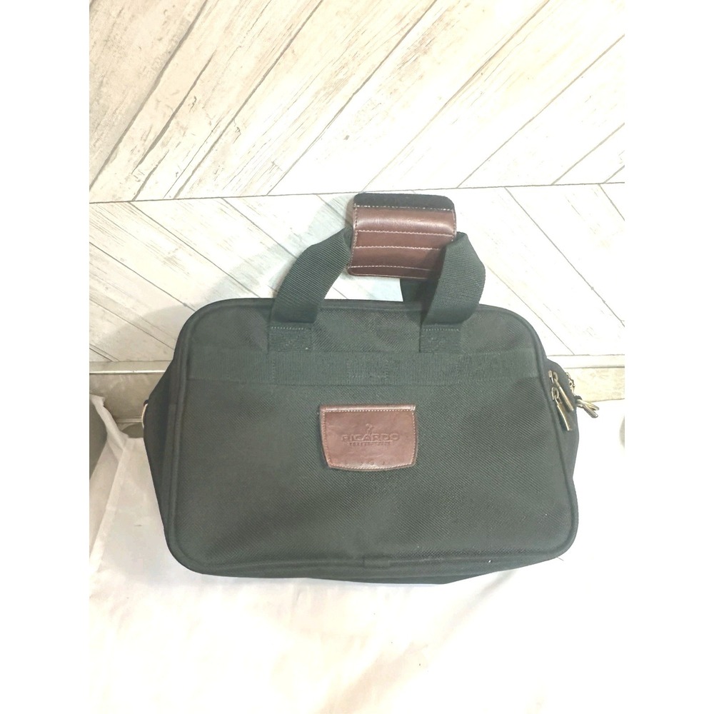 Ricardo Beverly Hills Green Briefcase Laptop Carry-On Travel Bag Business Tote